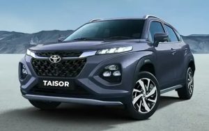 Toyota Taisor Fronx के सामने होगी शानदार एसयूवी Toyota Taisor जो मारुती फ्रोंक्स को देगी टक्कर