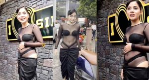 Urfi Javad new look उर्फी जावेद ने पहनी नेट की बिकनी और जबरदस्त लुक से लोगो के उड़ाए होश