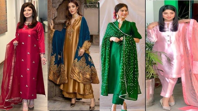 Silk Suit Designs अमेजिन एथनिक लुक देंगे ये Silk Suit रक्षाबंधन पर लगेगी ये सूटो पर जबरदस्त भीड़