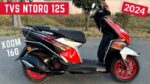 95 km टॉप स्पीड के साथ मार्केट में पेश हुआ TVS NTORQ 125 का धाकड़ scootar बेहतर फीचर्स के साथ